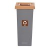 719-06 - Kosz do segregacji FIT BIN 53L szary BIO